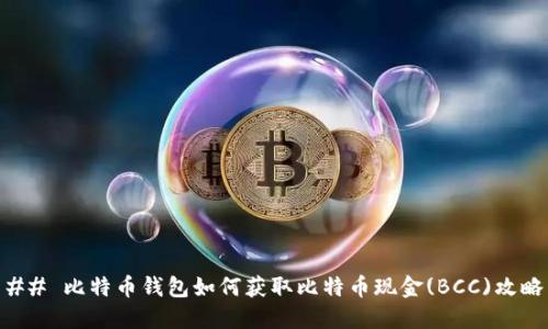 ## 比特币钱包如何获取比特币现金(BCC)攻略